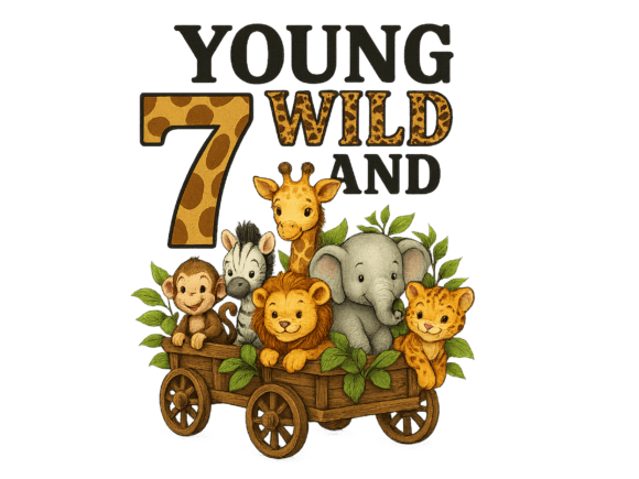 Download Safari 7th Birthday Jungle Animals PNG - Premium Resources